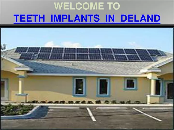 welcome to teeth implants in deland