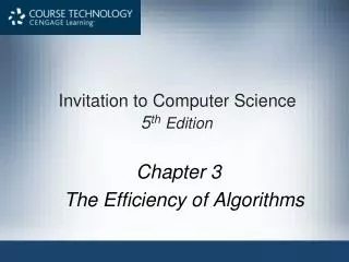 Invitation to Computer Science 5 th Edition