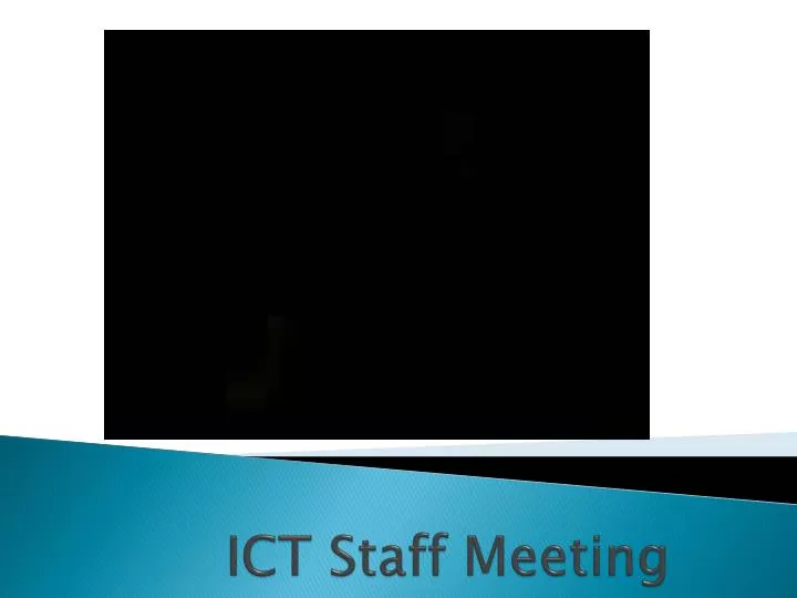 ict staff meeting