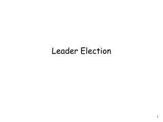 Leader Election