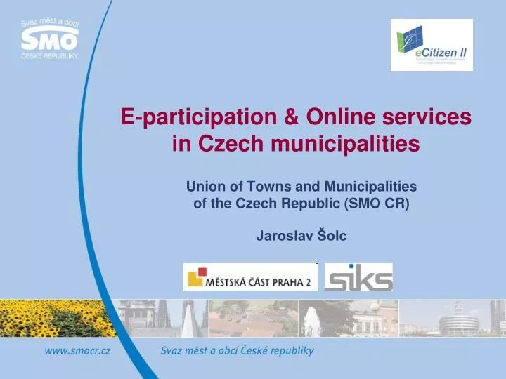 e participation online services in czech municipalities