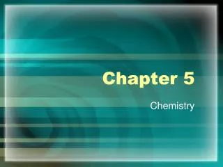 Chapter 5