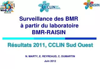 surveillance des bmr partir du laboratoire bmr raisin