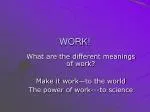 WORK! - slide 1