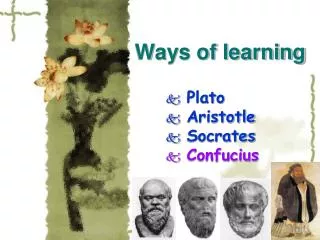 Ways of learning