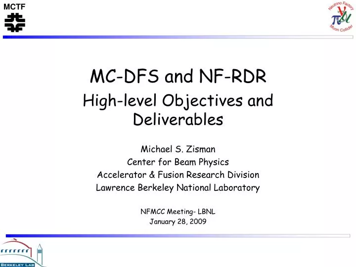 mc dfs and nf rdr