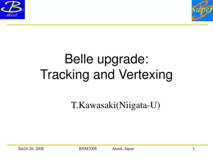 belle upgrade tracking and vertexing