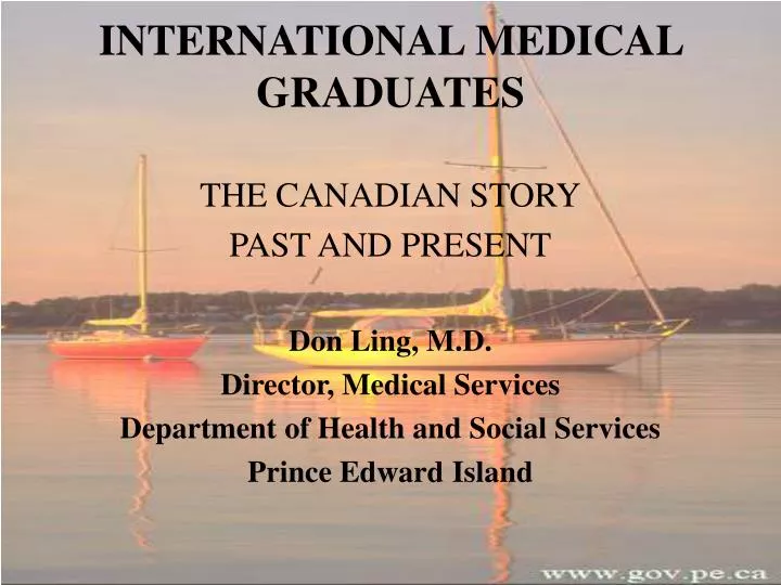 international medical graduates