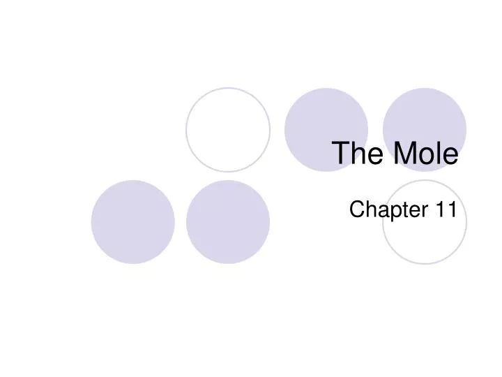 the mole