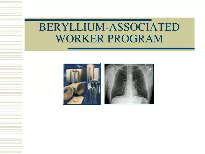 beryllium associated worker program