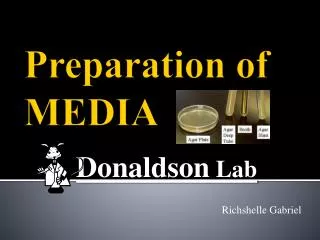 Preparation of MEDIA