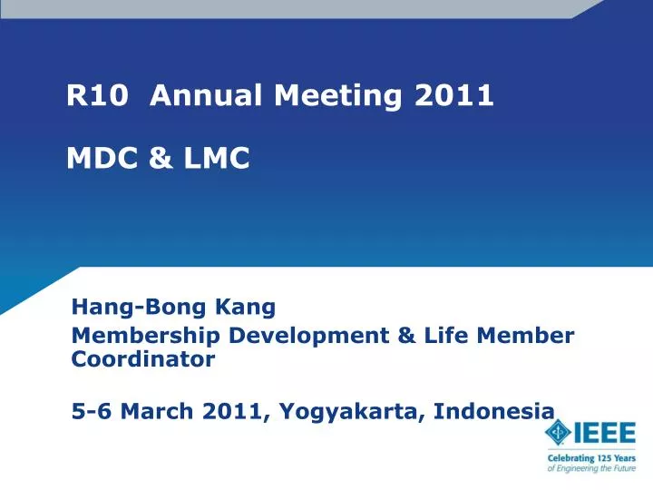 r10 annual meeting 2011 mdc lmc