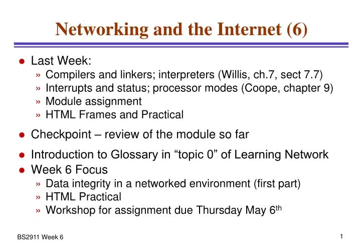 networking and the internet 6