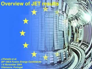 Overview of JET results