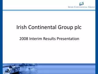 Irish Continental Group plc