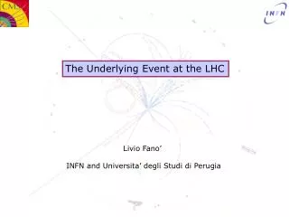 The Underlying Event at the LHC
