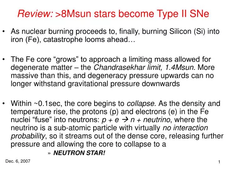 review 8msun stars become type ii sne