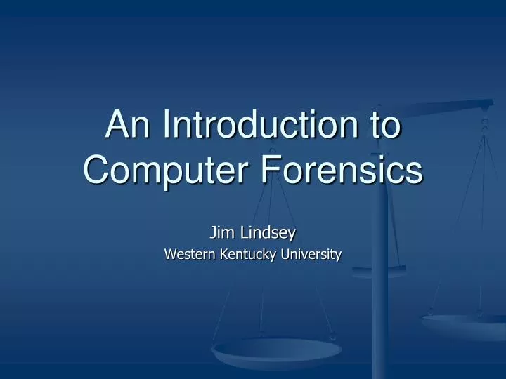 an introduction to computer forensics