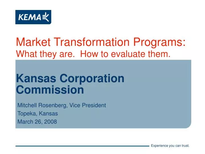 market transformation programs what they are how to evaluate them