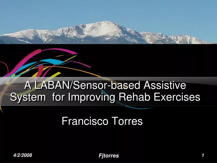 a laban sensor based assistive system for improving rehab exercises