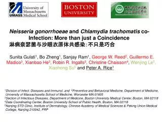 Neisseria gonorrhoeae and Chlamydia trachomatis co-