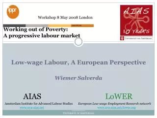 Low-wage Labour, A European Perspective Wiemer Salverda