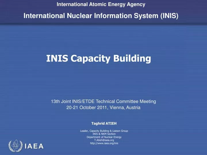 inis capacity building