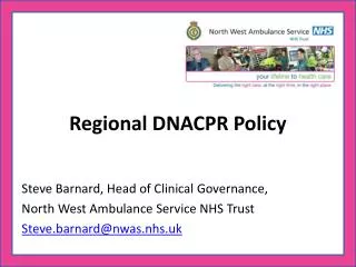 Regional DNACPR Policy