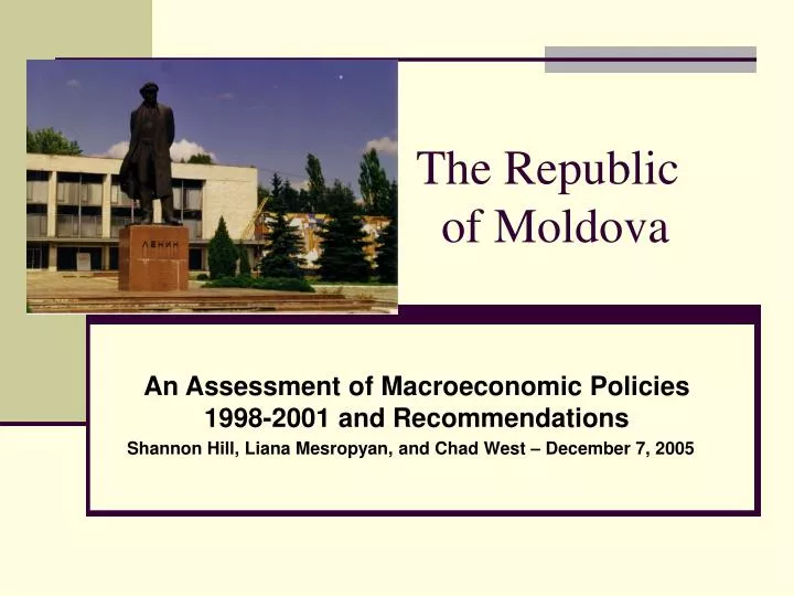 the republic of moldova