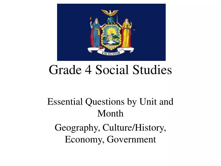 grade 4 social studies