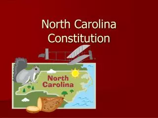 North Carolina Constitution