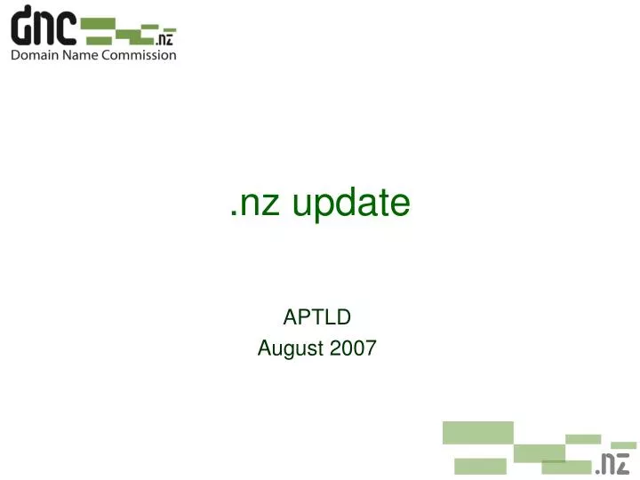 nz update