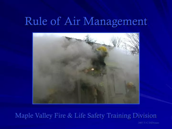 rule of air management