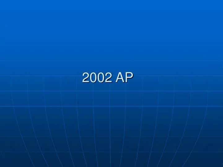 2002 ap