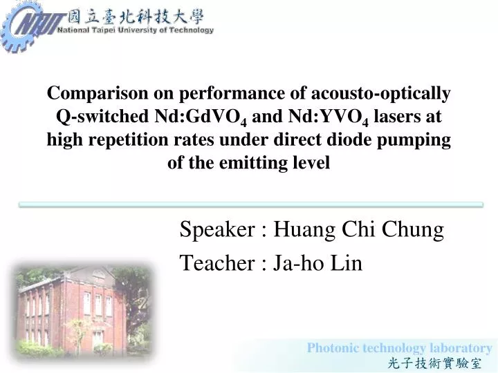 speaker huang chi chung teacher ja ho lin