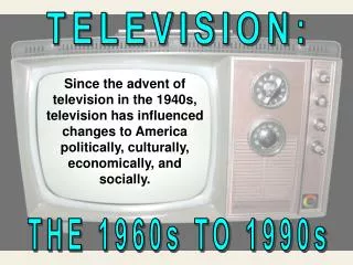 TELEVISION: