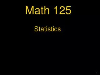 Math 125