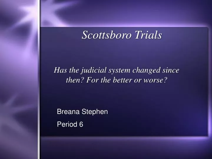 scottsboro trials