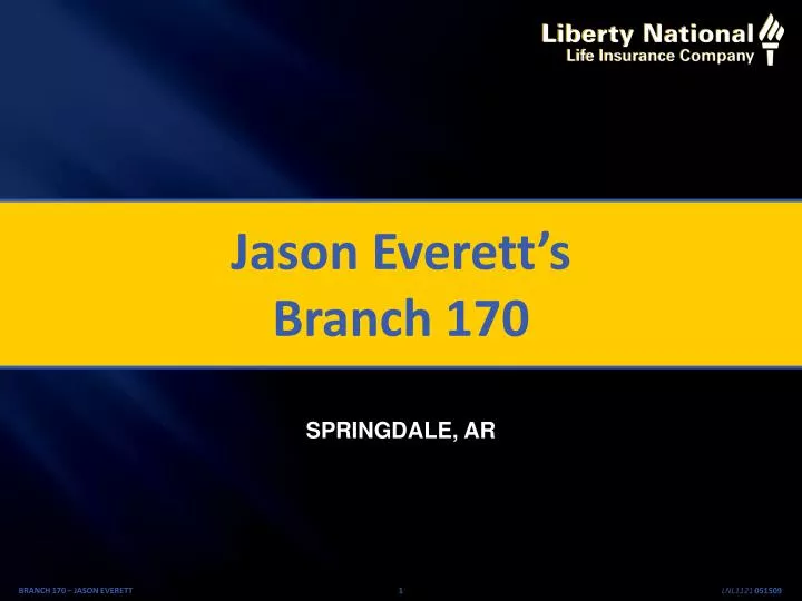 jason everett s branch 170