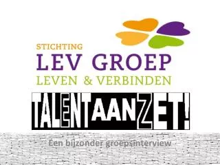 een bijzonder groepsinterview
