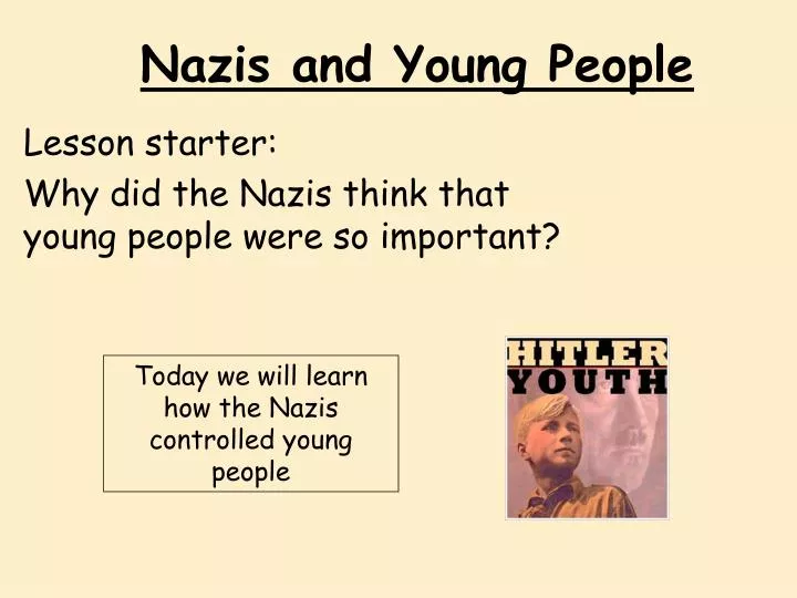 nazis and young people