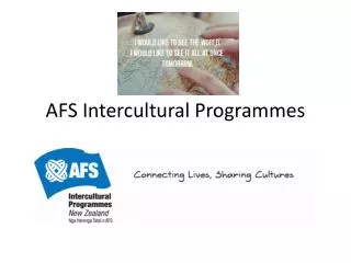 AFS Intercultural Programmes