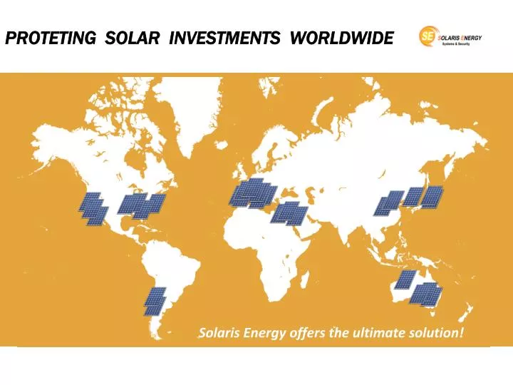 proteting solar investments worldwide