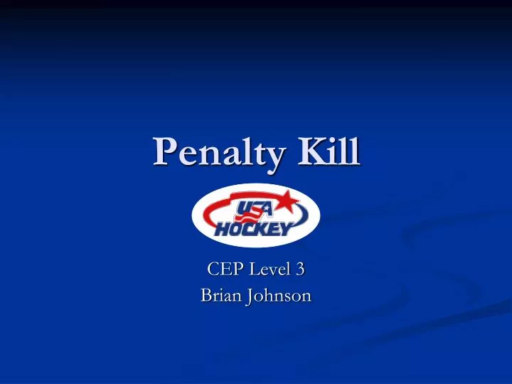penalty kill