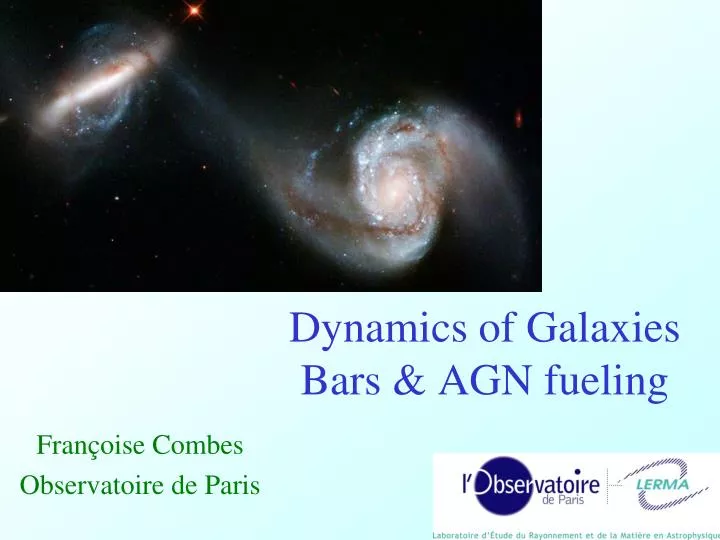 dynamics of galaxies bars agn fueling