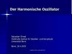 Der Harmonische Oszillator - slide 1