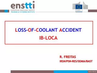 L OSS- O F- C OOLANT A CCIDENT IB-LOCA
