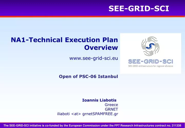 na1 technical execution plan overview