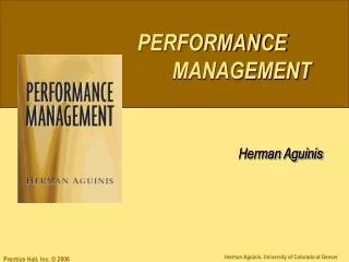 Performance Management in Context: Overview