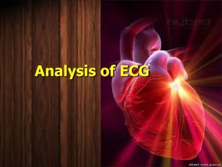 Electrocardiography evaluation of heart work (ECG).